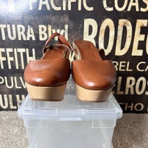 Leather Platform Shoes